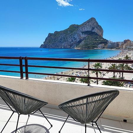 Apartamento Duplex Aloha Calpe, Primera Linea De Playa Exterior foto