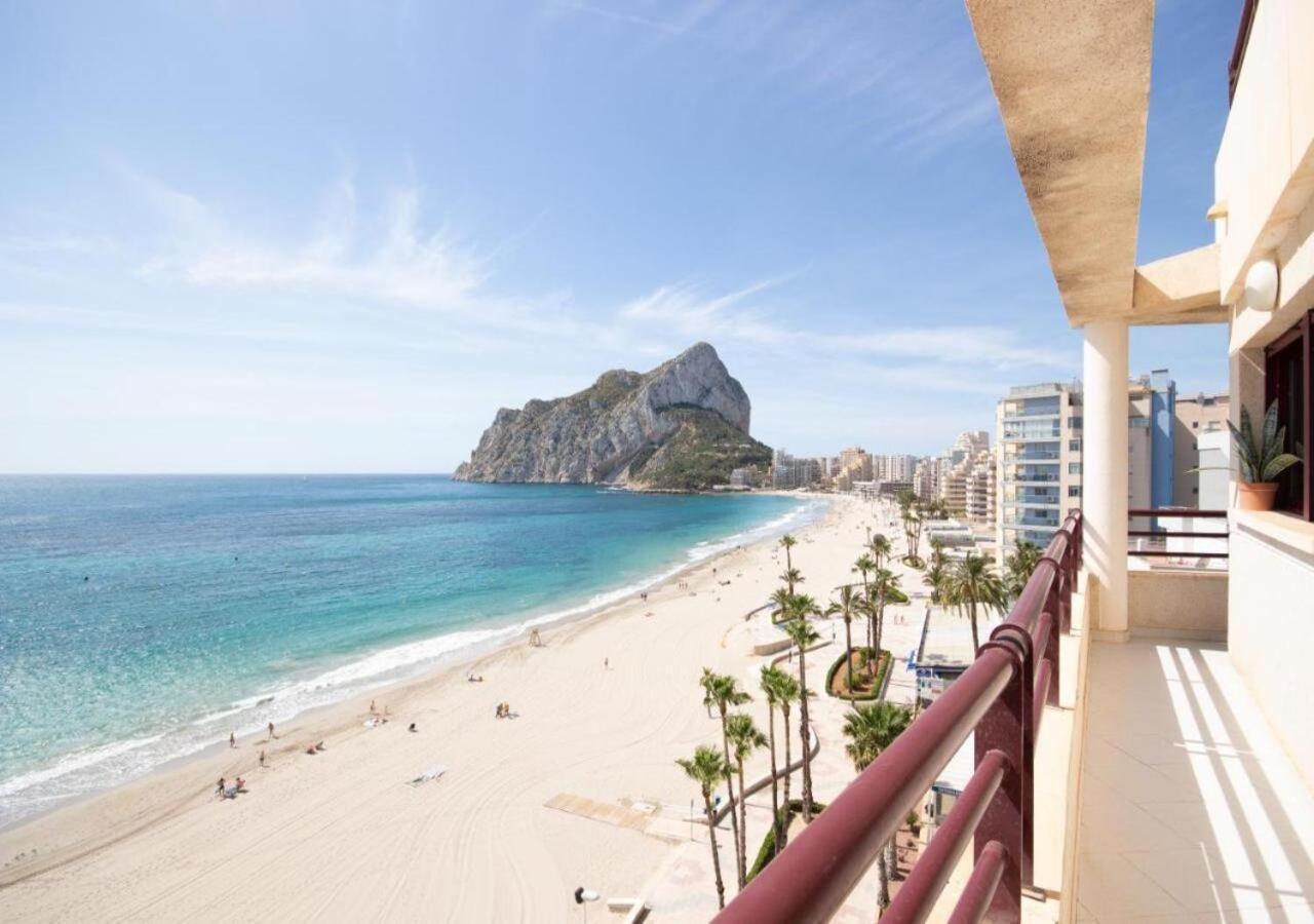 Apartamento Duplex Aloha Calpe, Primera Linea De Playa Exterior foto