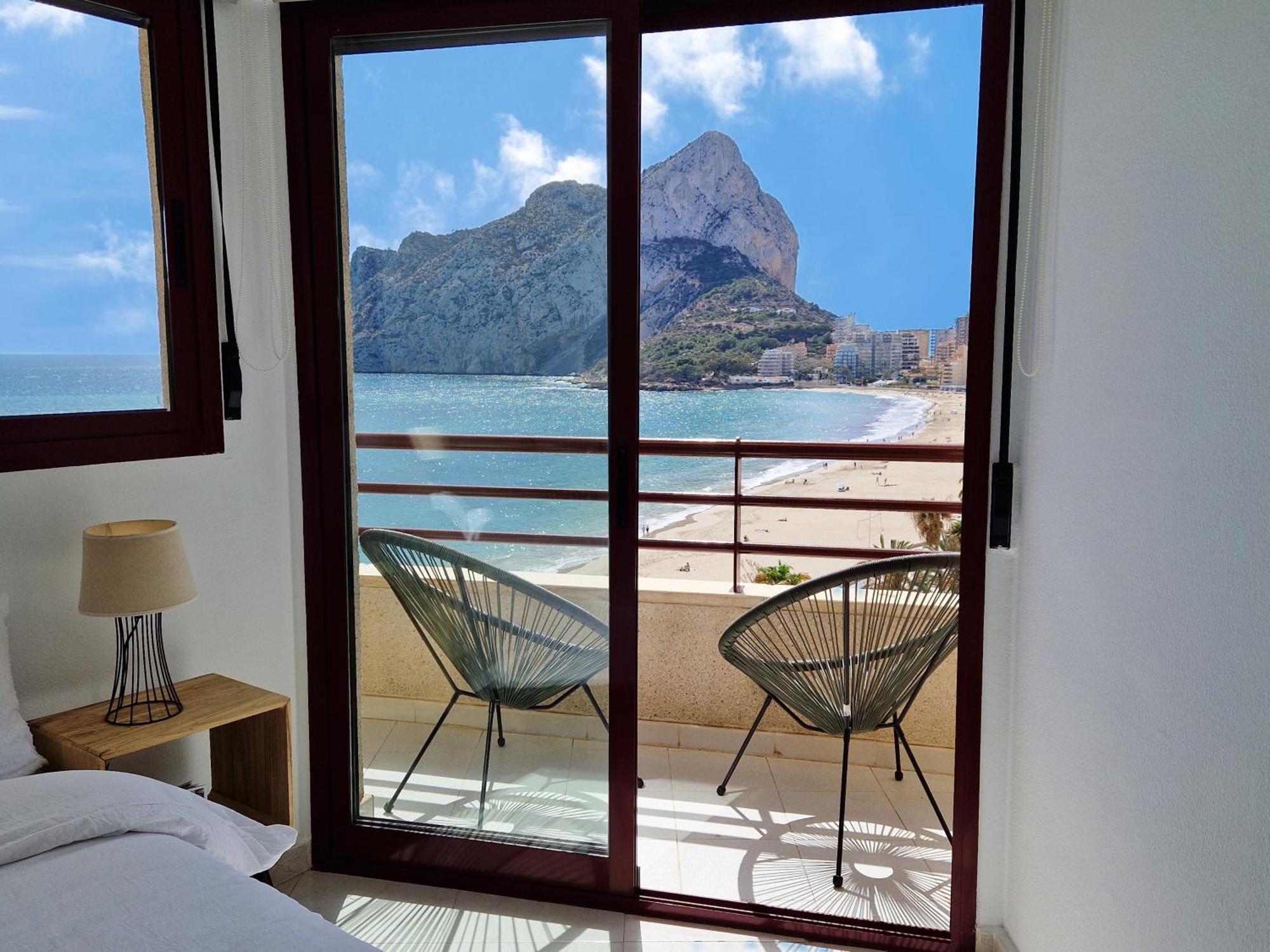 Apartamento Duplex Aloha Calpe, Primera Linea De Playa Exterior foto