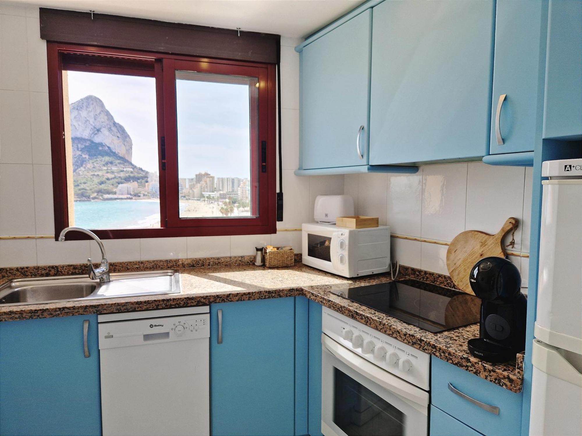 Apartamento Duplex Aloha Calpe, Primera Linea De Playa Exterior foto