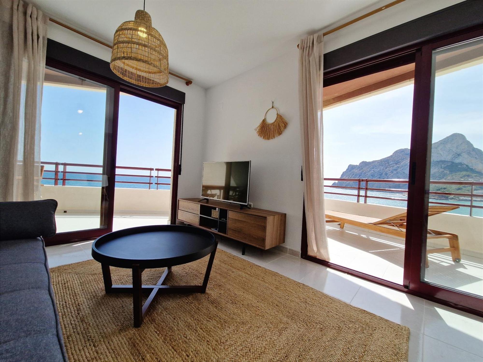Apartamento Duplex Aloha Calpe, Primera Linea De Playa Exterior foto