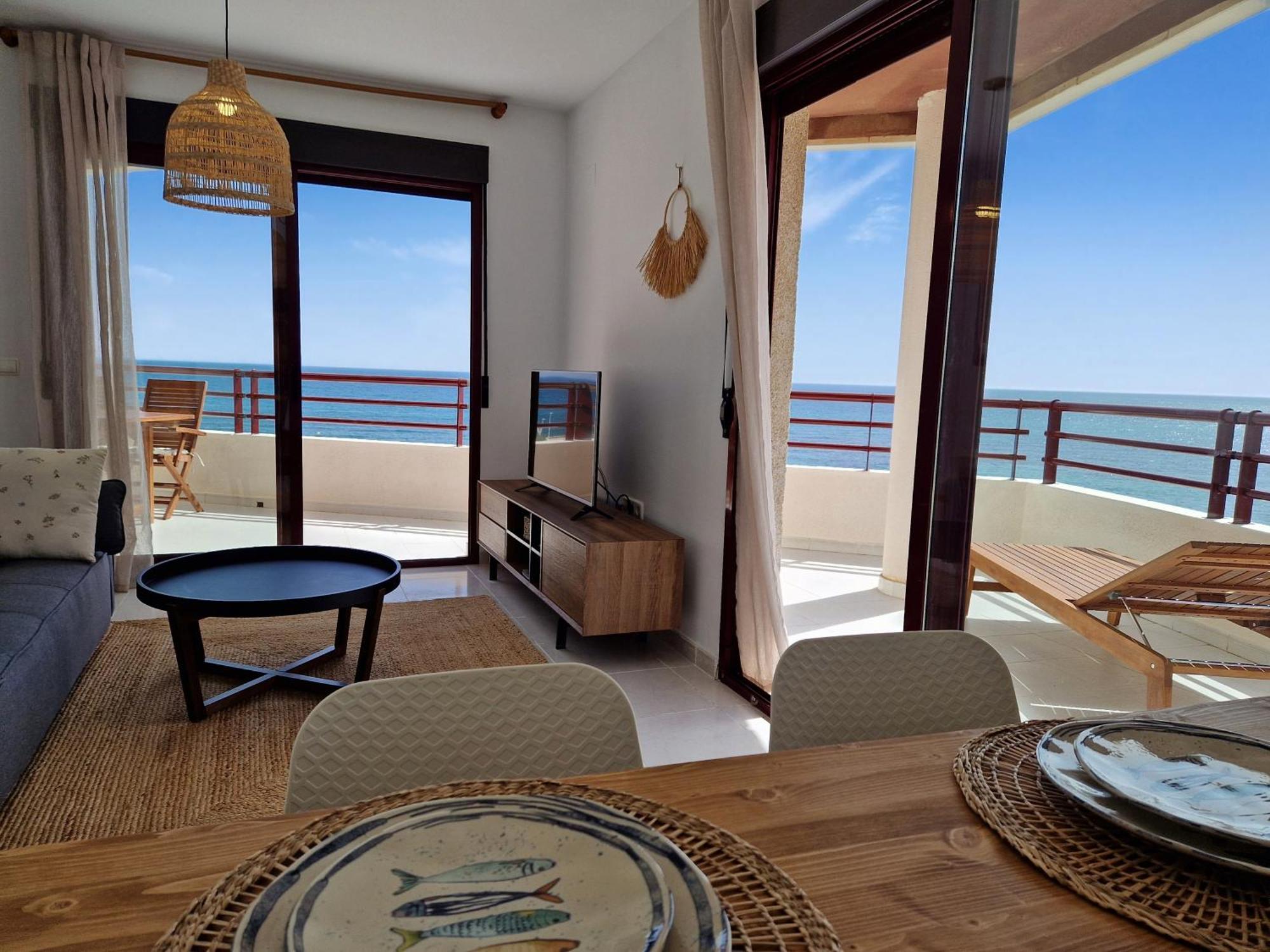 Apartamento Duplex Aloha Calpe, Primera Linea De Playa Exterior foto