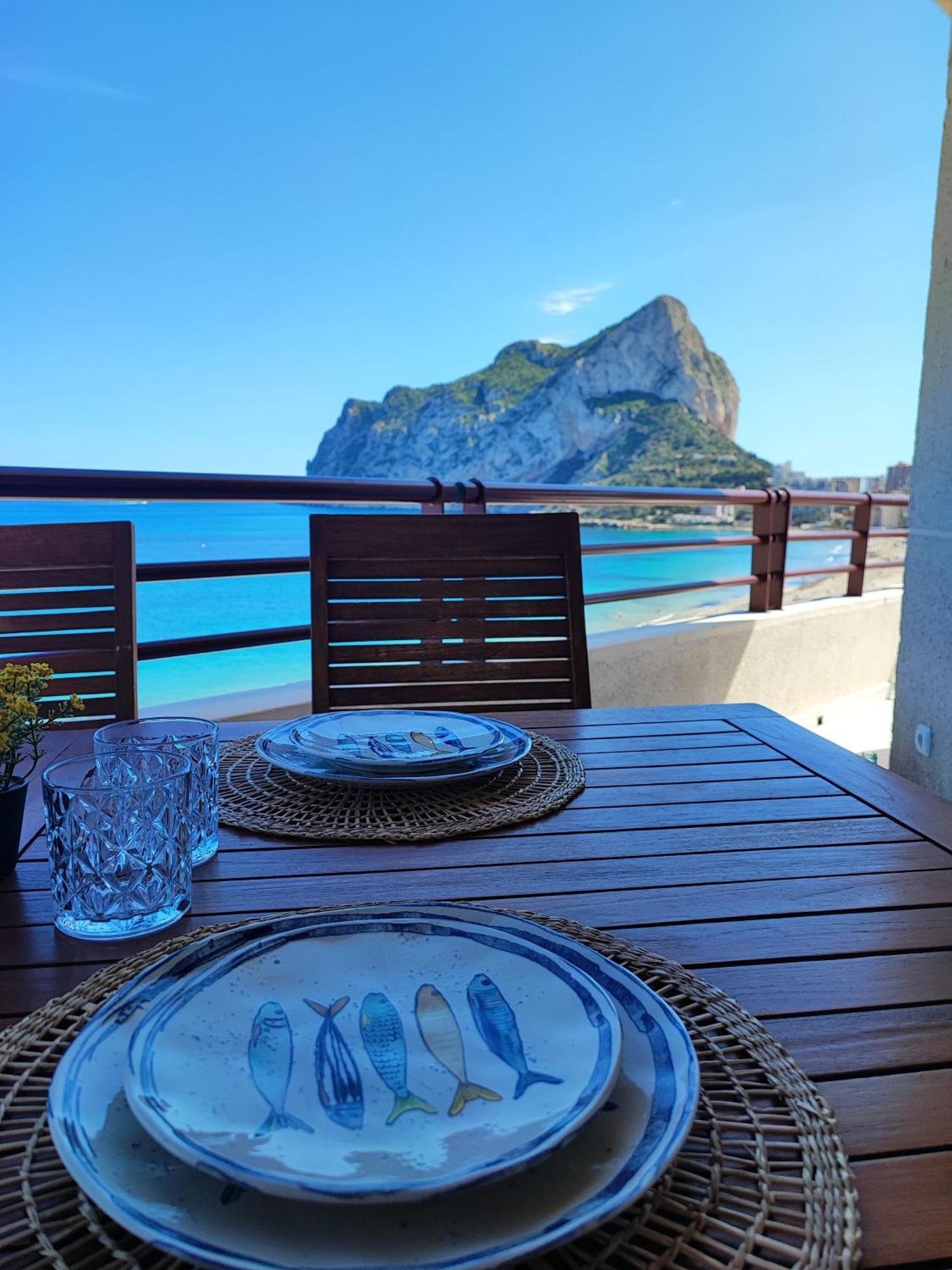 Apartamento Duplex Aloha Calpe, Primera Linea De Playa Exterior foto